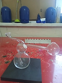 Cam Yağ Brülörü Minyatür Sulu