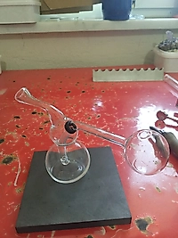 Cam Yağ Brülörü Sulu