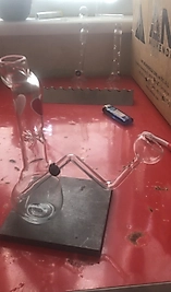 Cam Sulu Tütün İçindir 25Cm