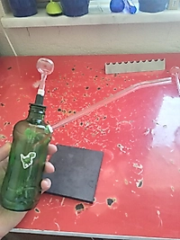 Cam Şişe Sulu Tütün İçindir