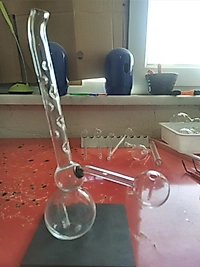 Cam Yağ Brülörü Sulu 20Cm