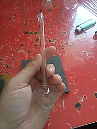 Cam Yağ Brülörü 17Cm Ağızlıklı