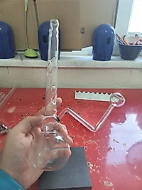 Cam Sulu Şekilli Ürün Tütün İçindir