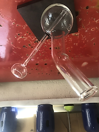 Cam Sulu Tütün İçindir Tahliye Delikli